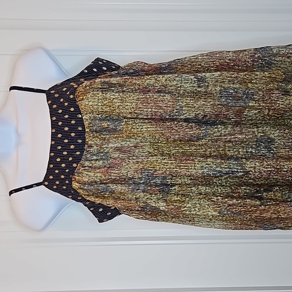 *NWT* RAGA Metallic Print Maxi Dress - Picture 3 of 15